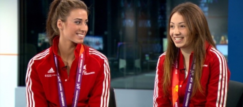 Watch: Bianca Walkden And Rachelle Booth On Their Taekwondo World Championship Success